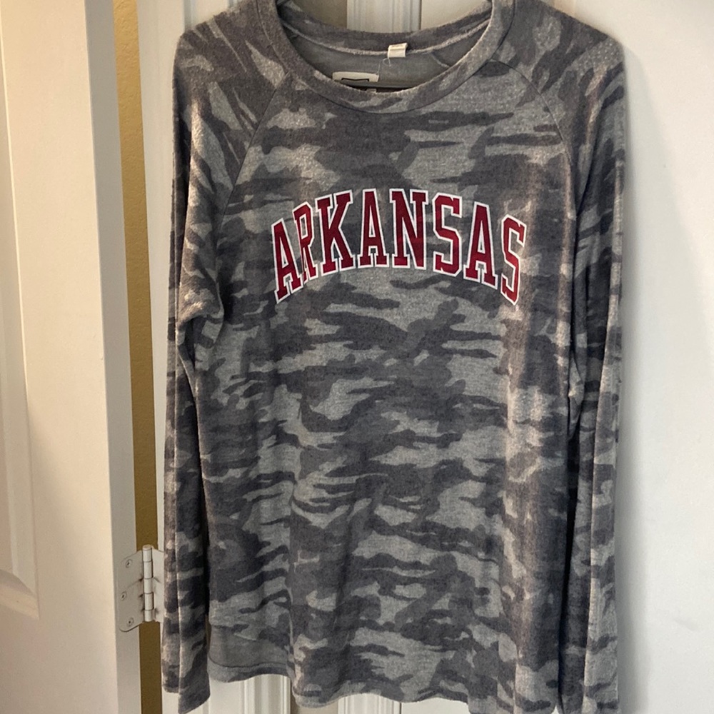 Soft Arkansas Camo Longsleeve
